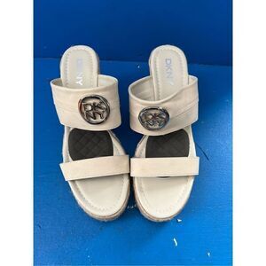 DKNY  Women's Shoes White DKNY Adrian Women's K1275133/HYS-2112/CA#31127 size 9.